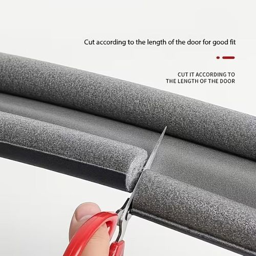 Generic Bas de Porte Double Boudin 96cm - Isolation Climatisation - Noir - image 5