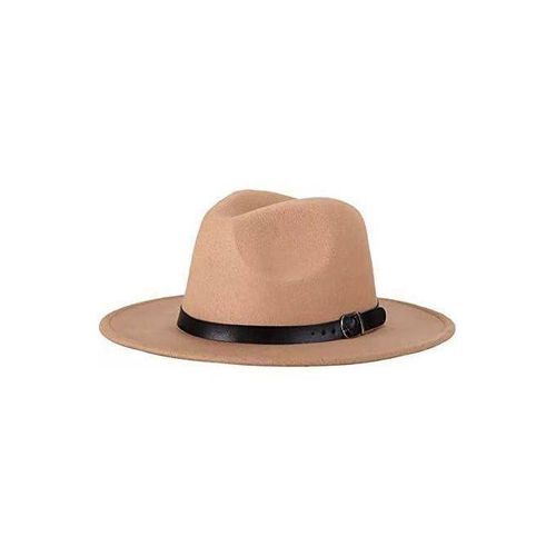 product_image_name-Generic-Bamboopack Chapeau Fedora Rétro élégant à Large Bord Avec Boucle De Ceinture-3