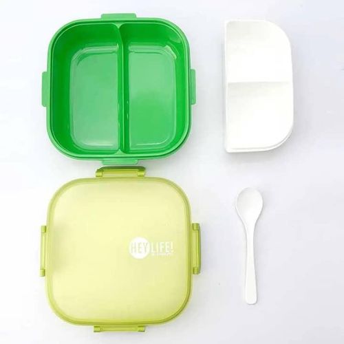 Generic Kit Lunch Box Enfant avec Gourde Assortie - Boîte à Repas Compartimentée - image 2