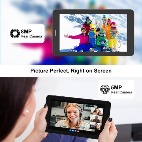 C Idea Tablette portable 7 pouces avec Android 16OS amélioré, Sim 8 256 Go avec stylet et écouteurs - image 3