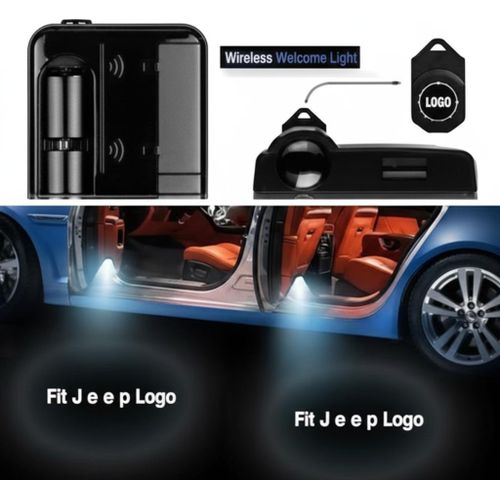 product_image_name-Generic-Projecteurs LED de Logo pour Porte de voiture : Edition TOYOTA -Installation sans perçage-Effet courtoisie  Lumineux (pack de 2)-1