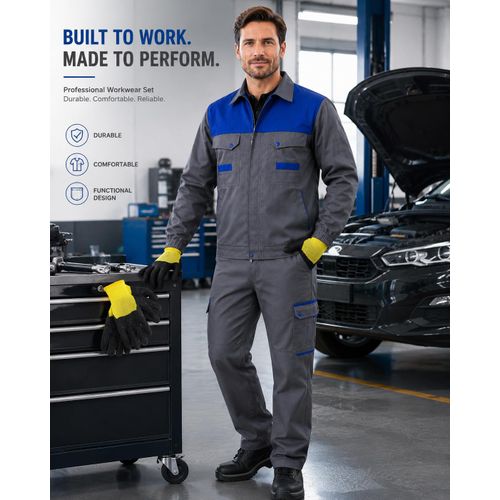 Generic Ensemble de Travail Homme 2 Pièces + Gant Offert - image 2
