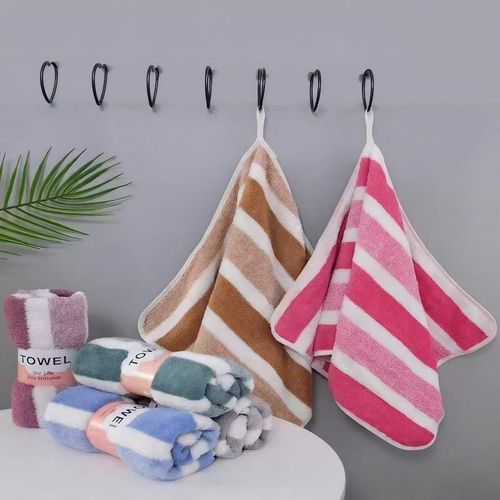 product_image_name-Generic-Serviette de bain en fibre corail absorbante et non pelucheuse, peignoir, ensemble de serviette enveloppante-2