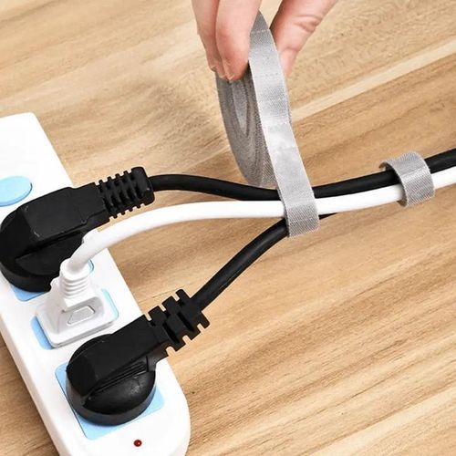 product_image_name-Gm-Organisateur De Câbles, Enrouleur De Câbles 5m X2 Noir-7