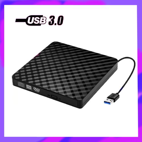 Generic Lecteur Graveur Haute Vitesse Externe CD DVD-RW Lecteur Optique  Graveur USB 3.0 à prix pas cher