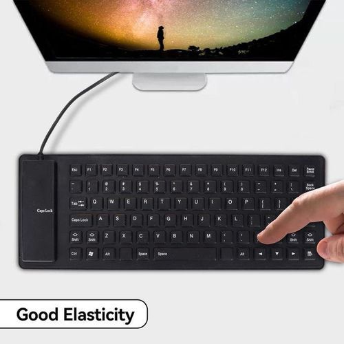 product_image_name-Generic-Chic Claviers D'ordinateur Flexible à Fil USB-2