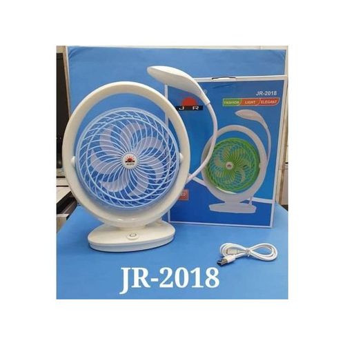 Generic Mini Ventilateur Rechargeable à Veilleuse