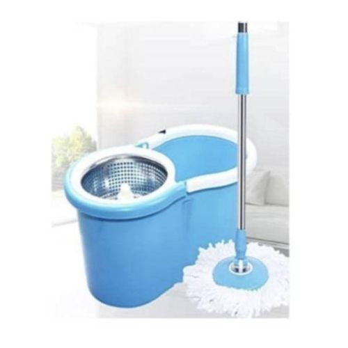 product_image_name-Generic-Chic Seau De Serpillère Et Pince à Essorer Balai Serpillère Avec Seau D'essuie-glace Gaufrée-3