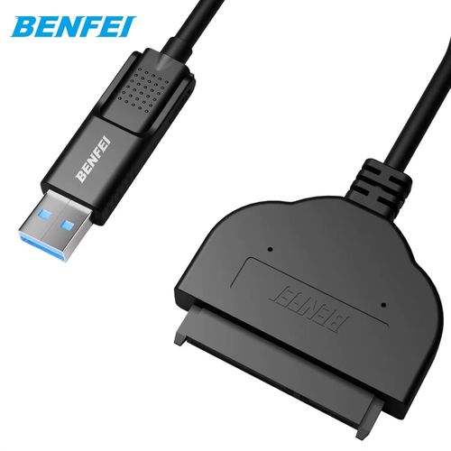 product_image_name-Generic-Cable adaptateur BENFEI SATA vers USB, adaptateur de pilote dur USB 3.0/USB C vers SATA III compatible pour disque dur et SSD de 2.5 pouces-1
