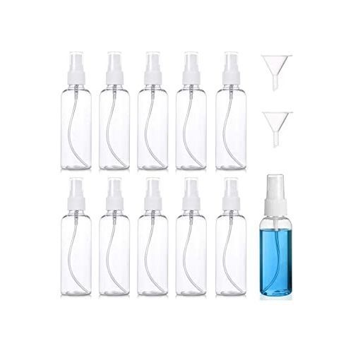 Generic 5 Flacons pulvérisateurs en plastique vides transparents 100 ml à  prix pas cher