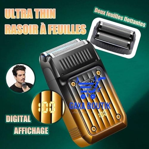 VGR Kit De Coupe De Cheveux Rechargeable 3 Pièces Avec Écran LED - image 3