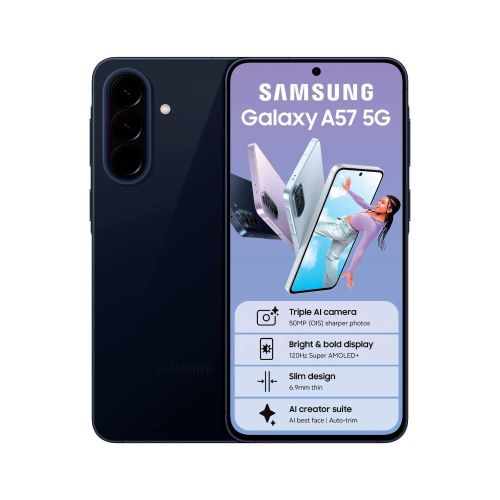 product_image_name-Samsung-Galaxy A57 5G- Ecran 6.7" - Ram 8Go RAM - Rom 256Go - 50MP+12MP+5MP - Batterie 5000 MAh - Awesome Navy-2