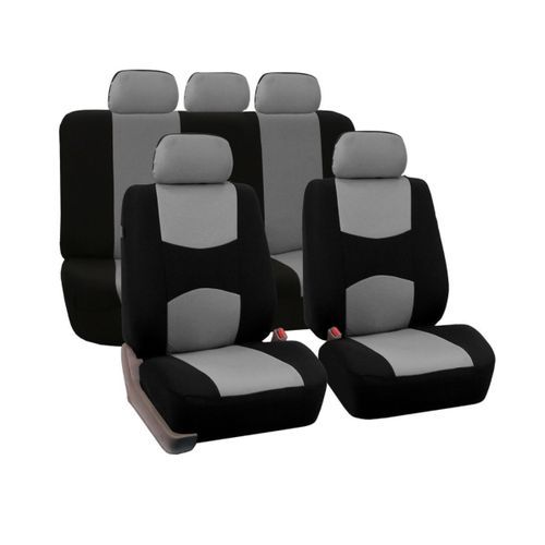 Generic Housse De Protection De Siège De Voiture 9pcs, Universelle, Cuir  PU, Respirant, Anti-poussière-Noir - Prix pas cher