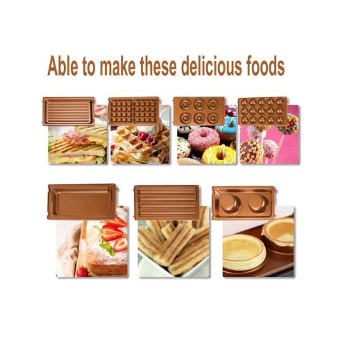 product_image_name-Sonifer-Appareil à sandwichs 5 en 1 Détachable -  800 W, Revêtement A$ ntiadhésif-5