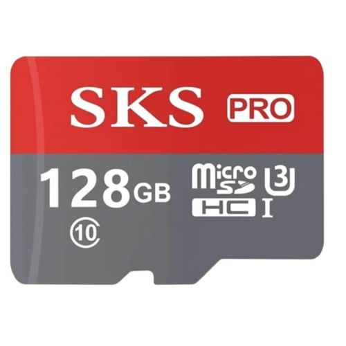 Generic Carte Mémoire MicroSD SKS PRO 128 Gb – Haute Vitesse - image 2