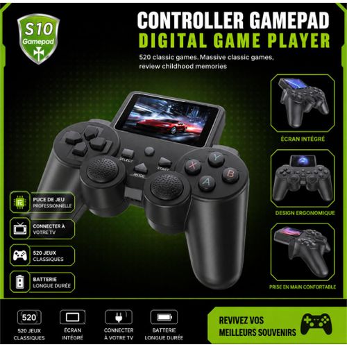 Generic Console de Jeux Portable S10 – 520 Jeux Intégrés – Écran Couleur - image 2