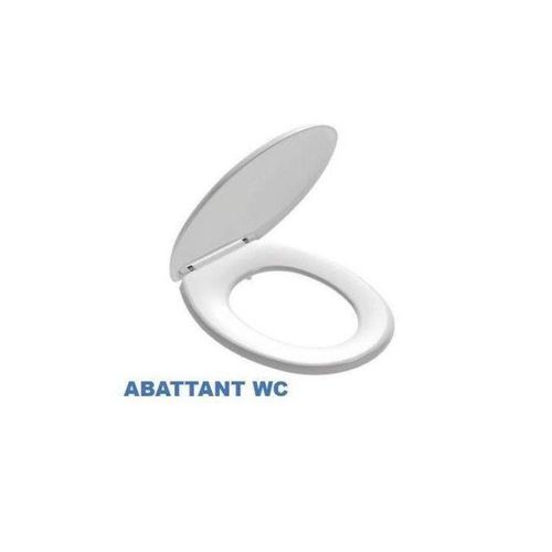 product_image_name-Generic-ABATTANT WC Blanc - LOURD Et Confortable   HP-1
