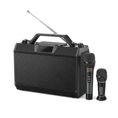 Generic Enceinte Bluetooth Portable avec 2 Microphones – Super Bass