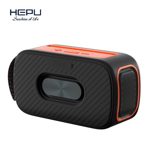 Generic Enceinte Portable HEPU HP-S53 avec Éclairage Rythmique RGB - image 3