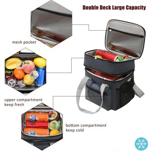 product_image_name-Generic-Sac à déjeuner isotherme à double couche - noir-4