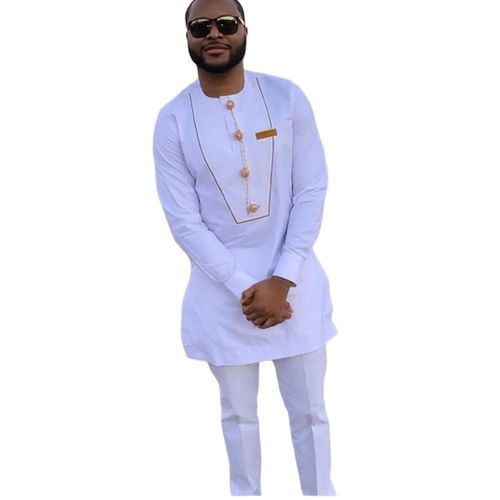 Tunique longue sale homme
