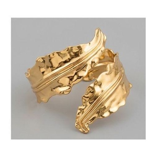 product_image_name-Fashion-Bracelet feuille doré en métal - Bijou fantaisie tendance-2