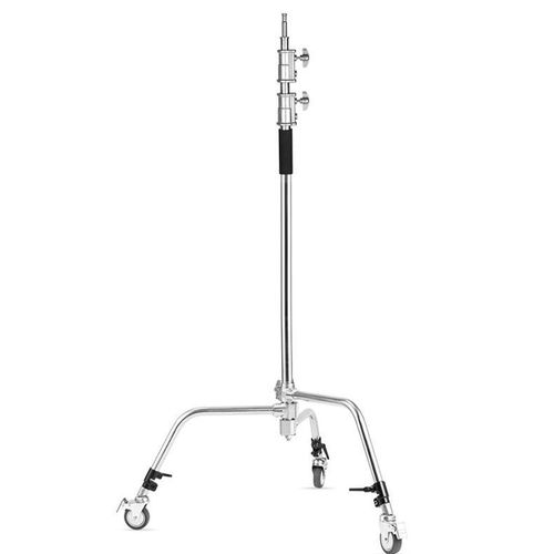 Generic Trépied C-Stand Professionnel de 3,3m avec roulettes à frein