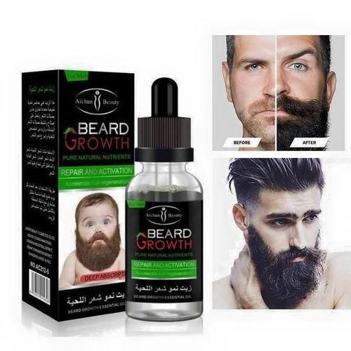Generic Lot De 3en1 Shampoing Pour Pousse De Cheveux+Pousse Barbe+meso Roller Roller - image 2