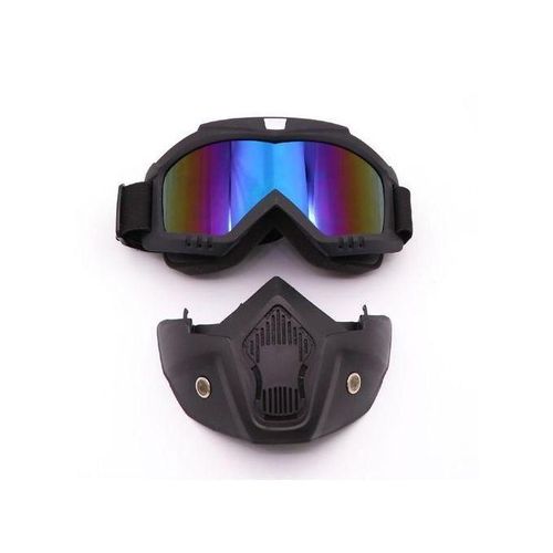 Generic Casque De Motocross Harley Coupe-vent - Lunettes De Soleil - image 3