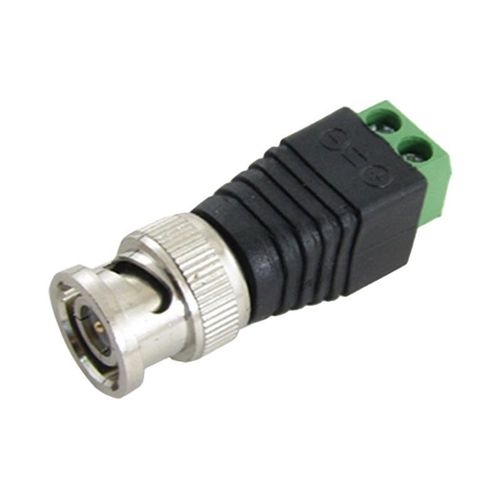 product_image_name-Generic-Connecteur BNC Mâle métallique video Balum  coaxiaux CAT5 vers caméra CCTV lot de 50-2