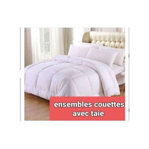 Generic Ensemble Couchette Blanc 3 Place 1 Drap 2 Taies Hg - image 2