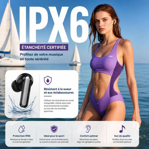 Generic Écouteurs Bluetooth TWS Wireless 6.0 - image 6