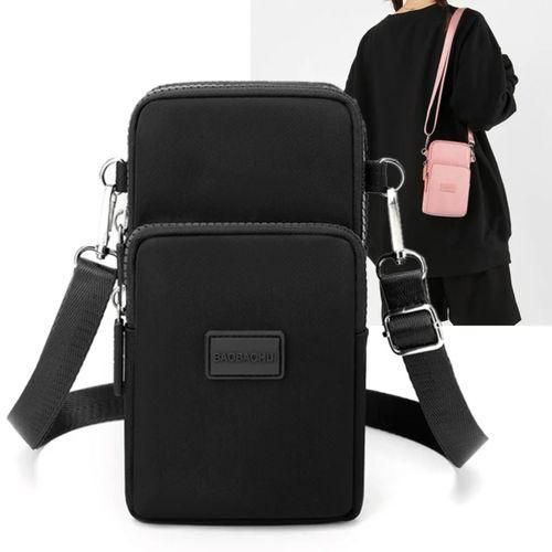 Generic Sac Bandoulière Compact – Pochette Téléphone Multi-Rangements - image 4