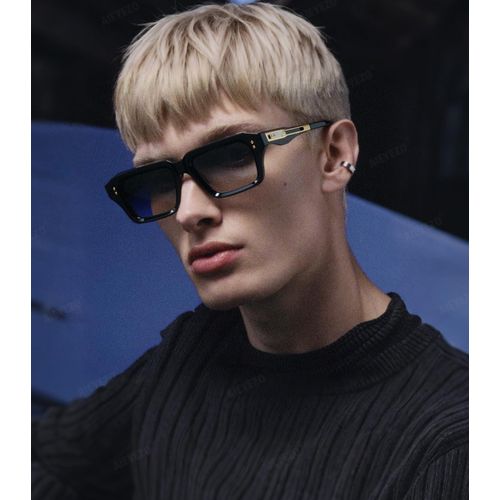 product_image_name-Fashion-Lunettes de soleil homme à monture carrée rétro – Style européen et américain, protection UV-7