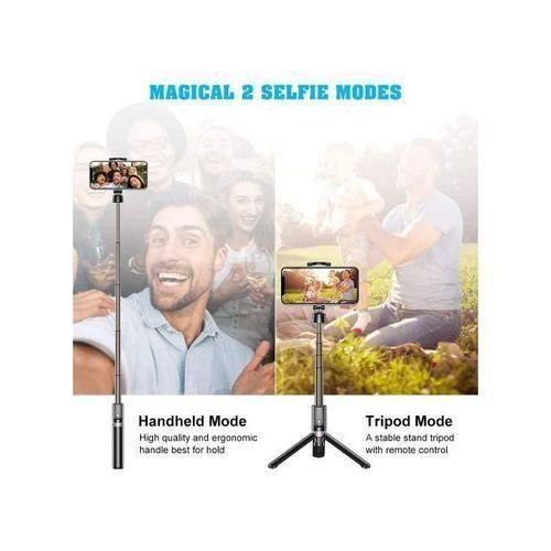 product_image_name-Generic-Trépied Sans Fil De Bâton De Selfie Avec Le Trépied Extensible à Distance Léger De Bluetooth-7