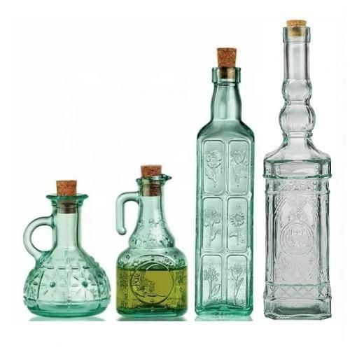 product_image_name-Generic-Ensemble de 4 bouteilles d'huile de cuisine : 2 grandes bouteilles d'huile et de vinaigre, 2 petites bouteilles d'huile.-1