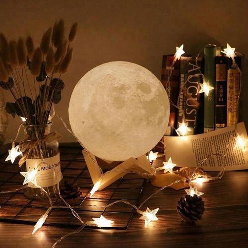 Generic Lampe D'ambiance Lune - Blanc - Prix pas cher
