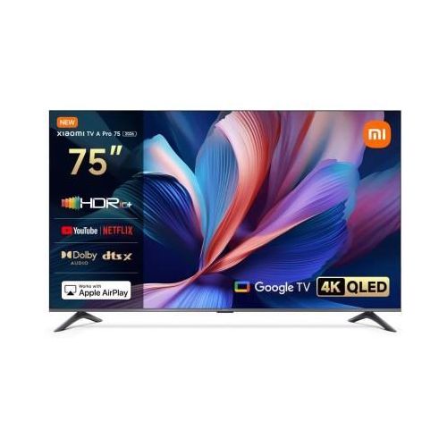 Xiaomi Télévision TV 75" A Pro 4K QLED