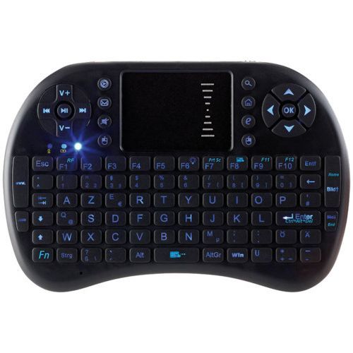 Mini Clavier Sans Fil QWERTY Avec Touchpad Pour Smart TV- Spacenet