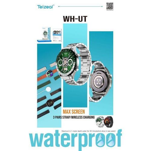 Generic Telzeal Montre Connectée WH-UT MAX BN