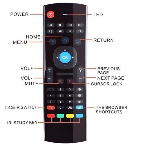 Generic Telecommande Air Mouse + Clavier - image 2