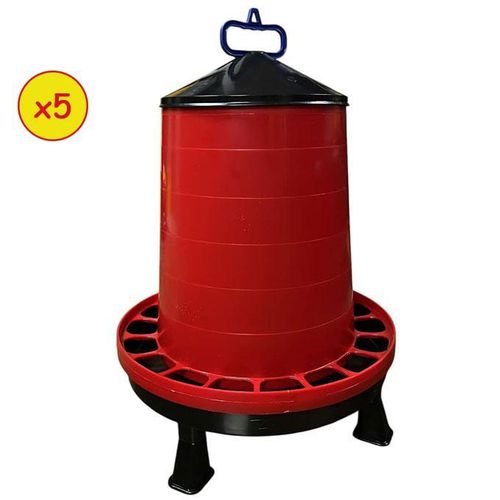 product_image_name-Generic-Lot 05 Mangeoire 20Kg Anti Gaspillage (Economique) Tres Solide-1