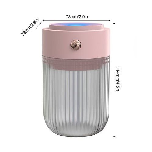 product_image_name-Generic-Humidificateur D'air électrique Portable De 250 Ml USB  Pour Voiture Et  Maison-2