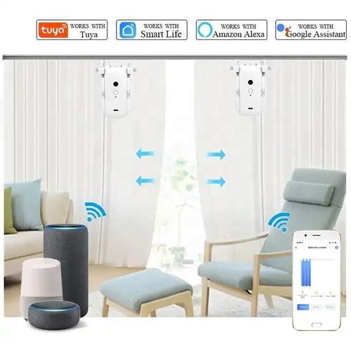 Generic  Tuya Smart Ouvre-Rideau Automatique Intelligent - image 4