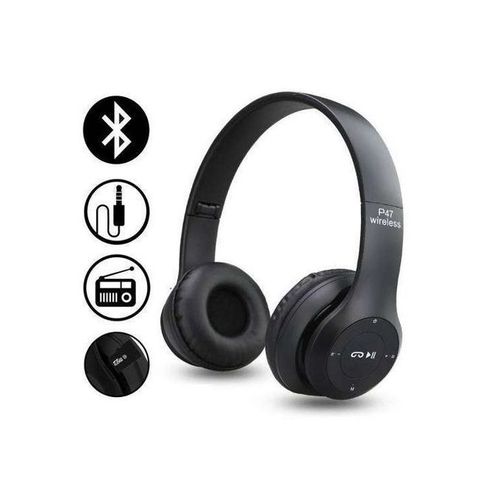 Casque Nince avec microphone et Nince' accueil - Bluetooth 5.0 - Casque avec