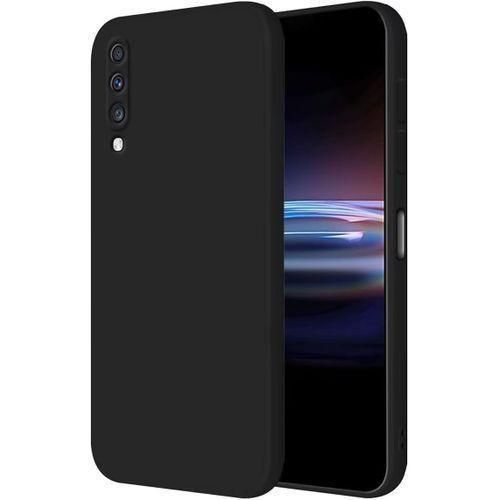 Generic Coque Silicone Compatible pour Huawei Y9S Avec 1 Antichocs  OFFERT- Noir