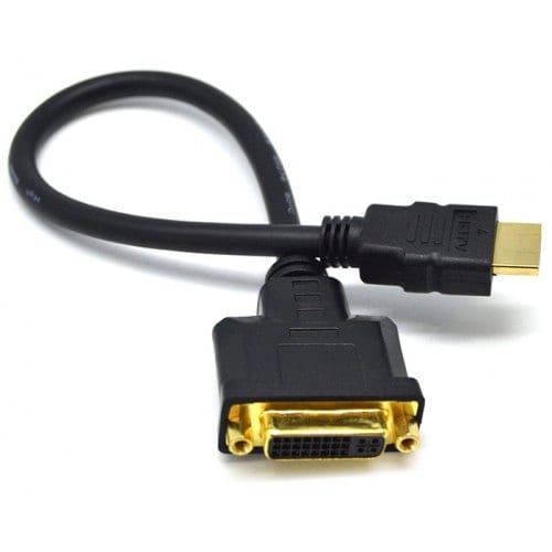 Adaptateur HDMI vers DVI Bi-directionnelle DVI vers HDMI