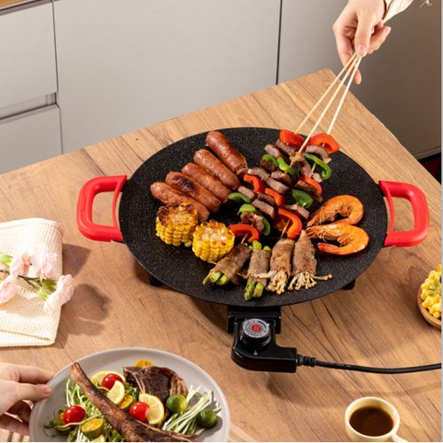 Achetez en gros Poêle à Griller à Barbecue électrique, Ronde 2 En 1, Avec  Pot Chaud, Grillades électriques Multifonctions Chine et Bbq Grill Pan à  6.8 USD