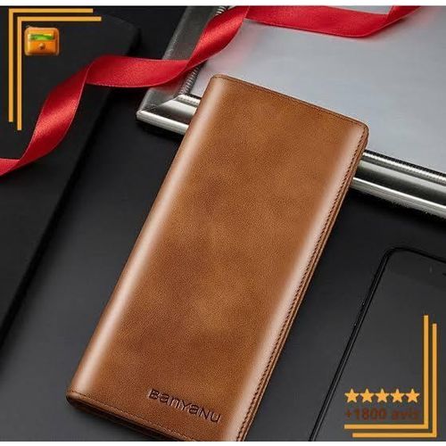 product_image_name-Fashion-Ceinture Cuir Régénère  + Portefeuille Offert - MARRON-4