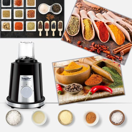 product_image_name-Sonifer-Blender Haute Résistance SF-8028 - 2 Vitesses & Pulse - Pile la Glace-6